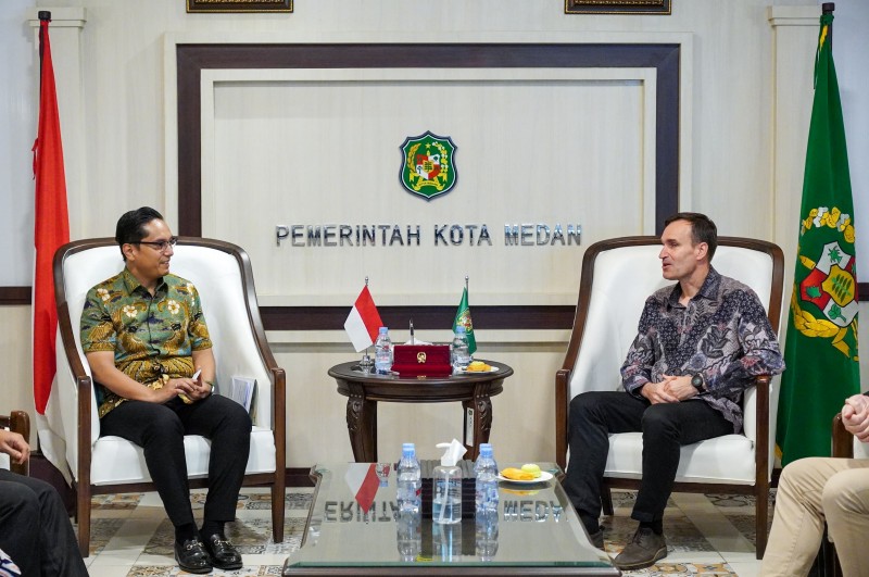 Terima Kunjungan Dubes Finlandia, Wali Kota Medan Paparkan Potensi Kota Medan