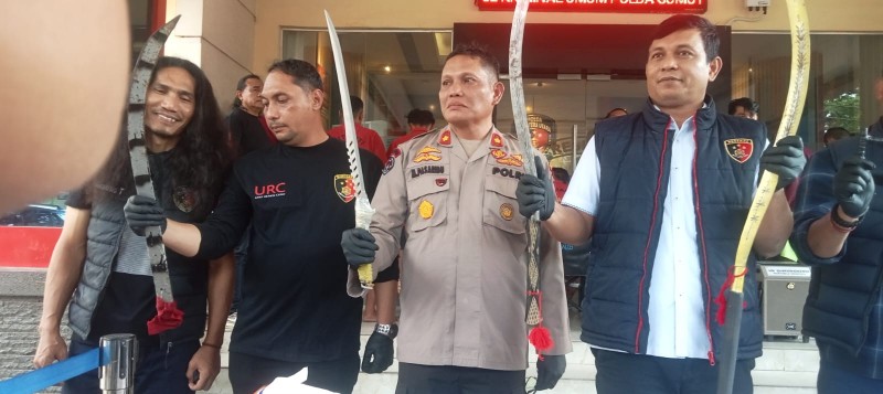 Lima Tersangka Curanmor Antarprovinsi Ditembak