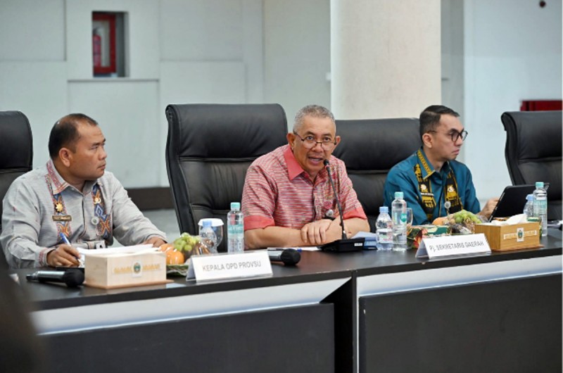 Pj Sekdaprov Sumut Minta Daerah Percepat Tender BKP, Tegaskan Program Tak Boleh Dialihkan