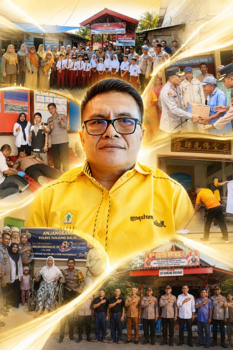Kinerja Polres Tj.balai Tuai Respon Positif