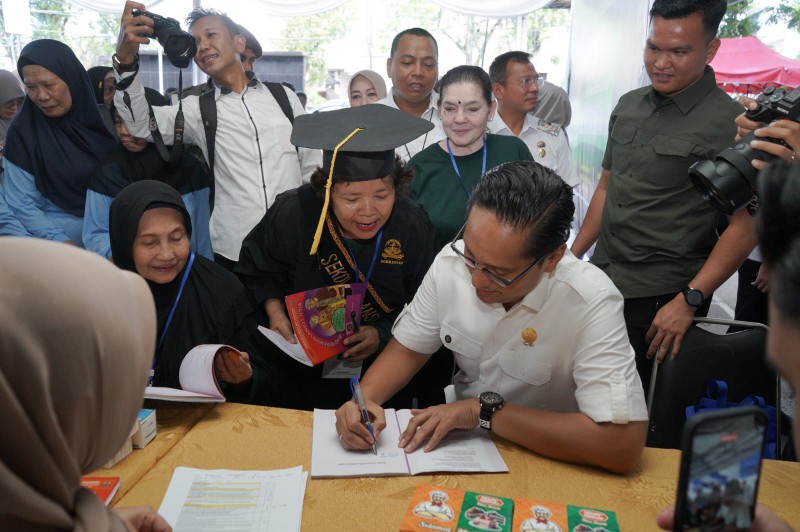 Di HLUN ke-30, Rico Waas Cover 10.000 Lansia Lewat Program PKH Makmur