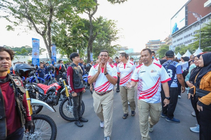 Polda Sumut Sulap Car Free Day Jadi Pesta Rakyat HUT Bhayangkara ke-80, Ribuan Warga Padati Lapangan Merdeka