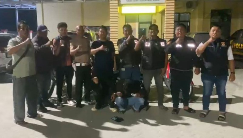 Tawuran Geng Motor Dibubarkan, 2 Pelaku Bawa Ganja Gol