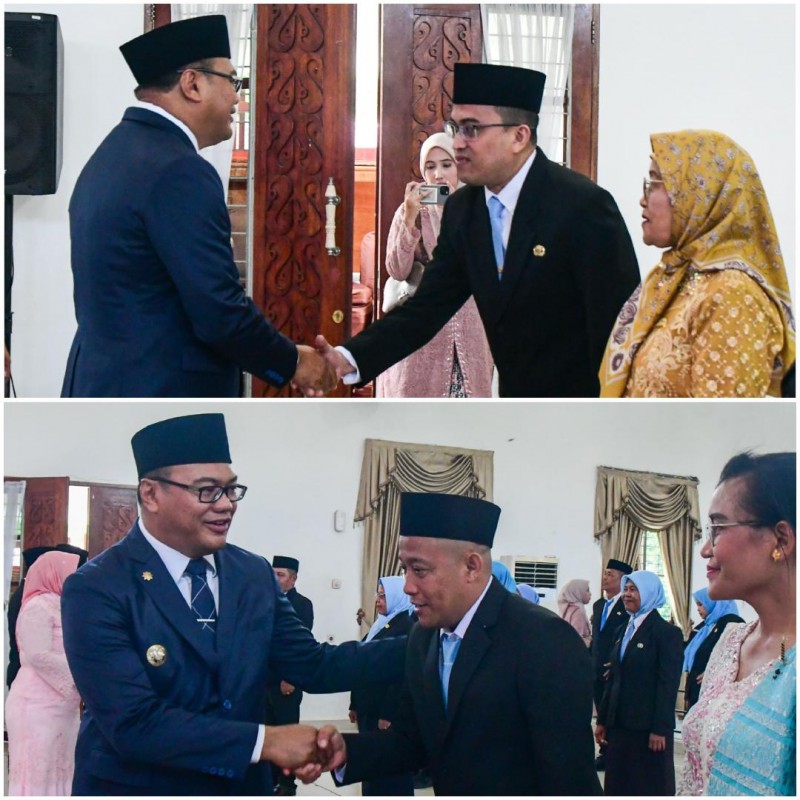 Bupati Lantik Dua Kepala Dinas Definitif Bersama 18 Pejabat Lainnya