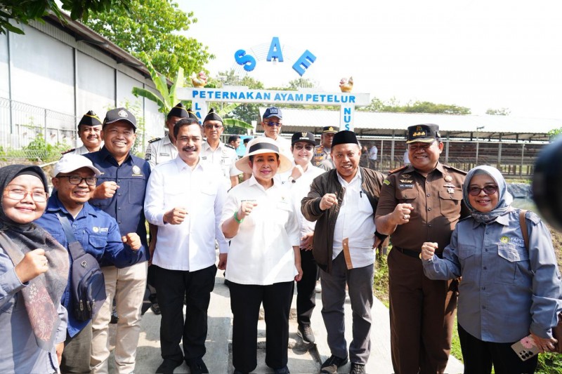 Titiek Soeharto Apresiasi Transformasi Nusakambangan  Jadi Sentra Ketahanan Pangan dan Pembinaan Warga Binaan