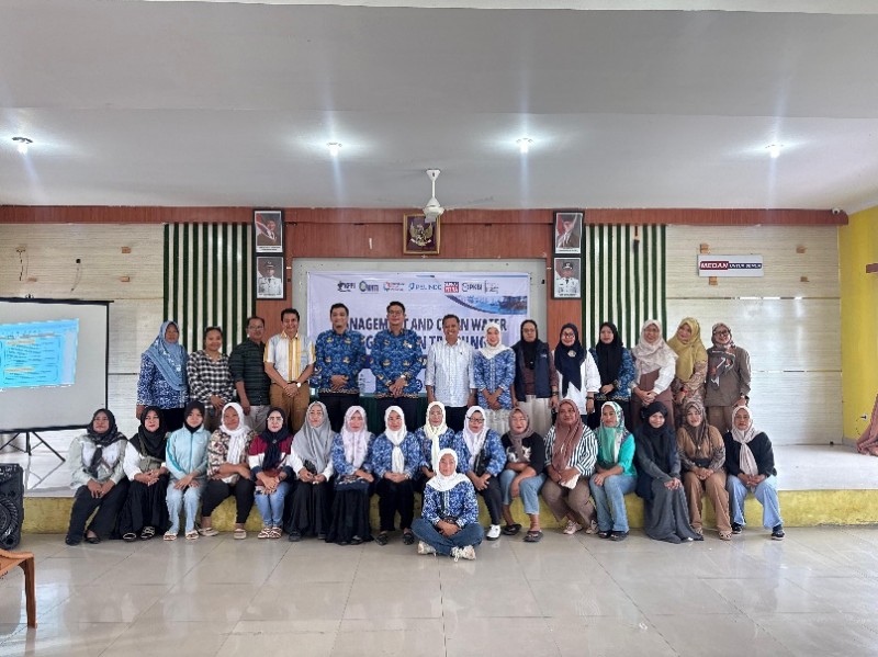 Pelindo Regional 1 Hadiri Pelatihan Pengelolaan Air Bersih bagi Perempuan Pesisir di Belawan