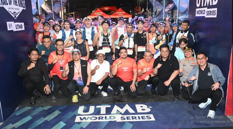 Bobby Nasution Lepas Pelari Dunia Trail of The Kings UTMB, Danau Toba Kian Mendunia Lewat Sport Tourism