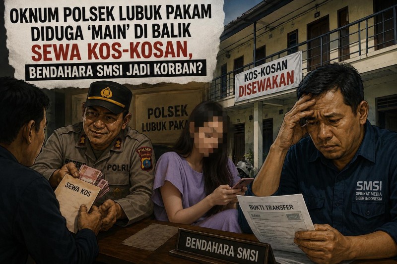 Oknum Personel Polsek Lubuk Pakam Diduga Main Mata, Tunggak Sewa Kos hingga Jutaan Rupiah