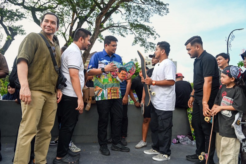 Saksikan Go Skateboarding Day 2026 di Medan, Bobby Nasution Dorong Penambahan Event dan Skatepark di Sumut