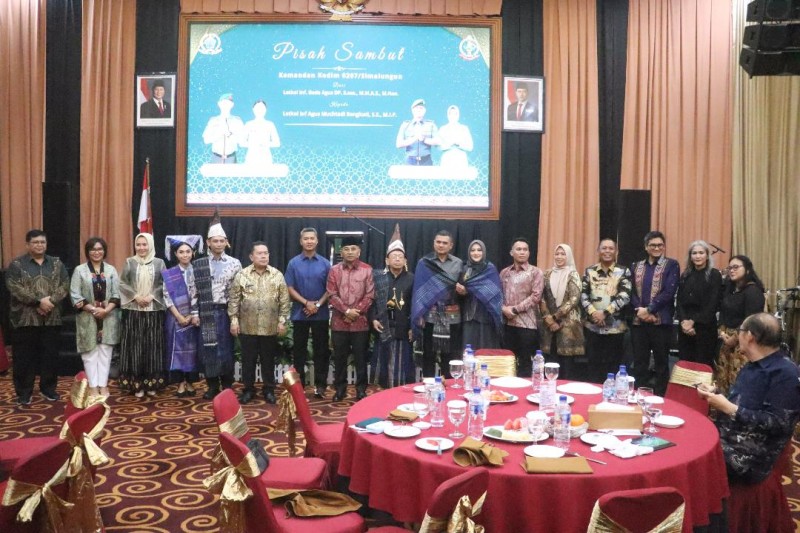 Malam Temu Pisah Dandim 0207/Simalungun, Wujud Nyata Sinergi TNI-Polri yang Kokoh