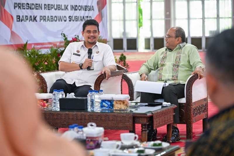 Gubernur Sumut Terima Audiensi Walikota Padangsidimpuan, Perkuat Sinergi Pembangunan dan Infrastruktur Daerah