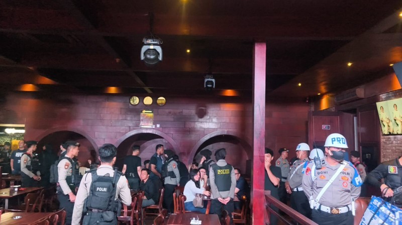 Cegah Peredaran Narkoba di THM, Polda Sumut Razia Helen's Medan