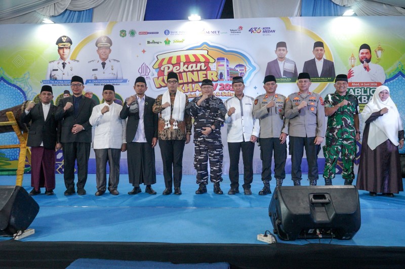 Buka Pekan KHAS V 2026, Rico Waas: Ini Bukan Bazar Biasa, Harus Tonjolkan Ikon Khas Kuliner Medan
