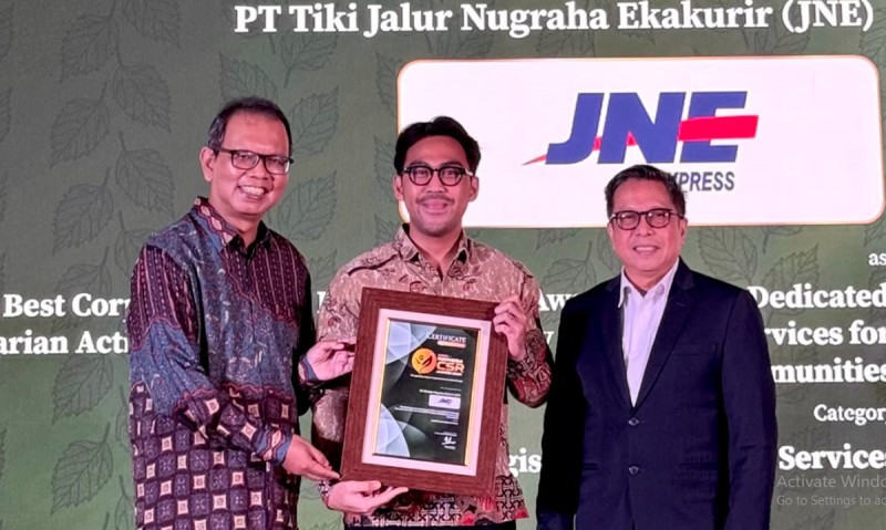 Wujudkan Semangat &lsquo;Connecting Happiness&rsquo;, JNE Raih Penghargaan Indonesia CSR Awards 2026