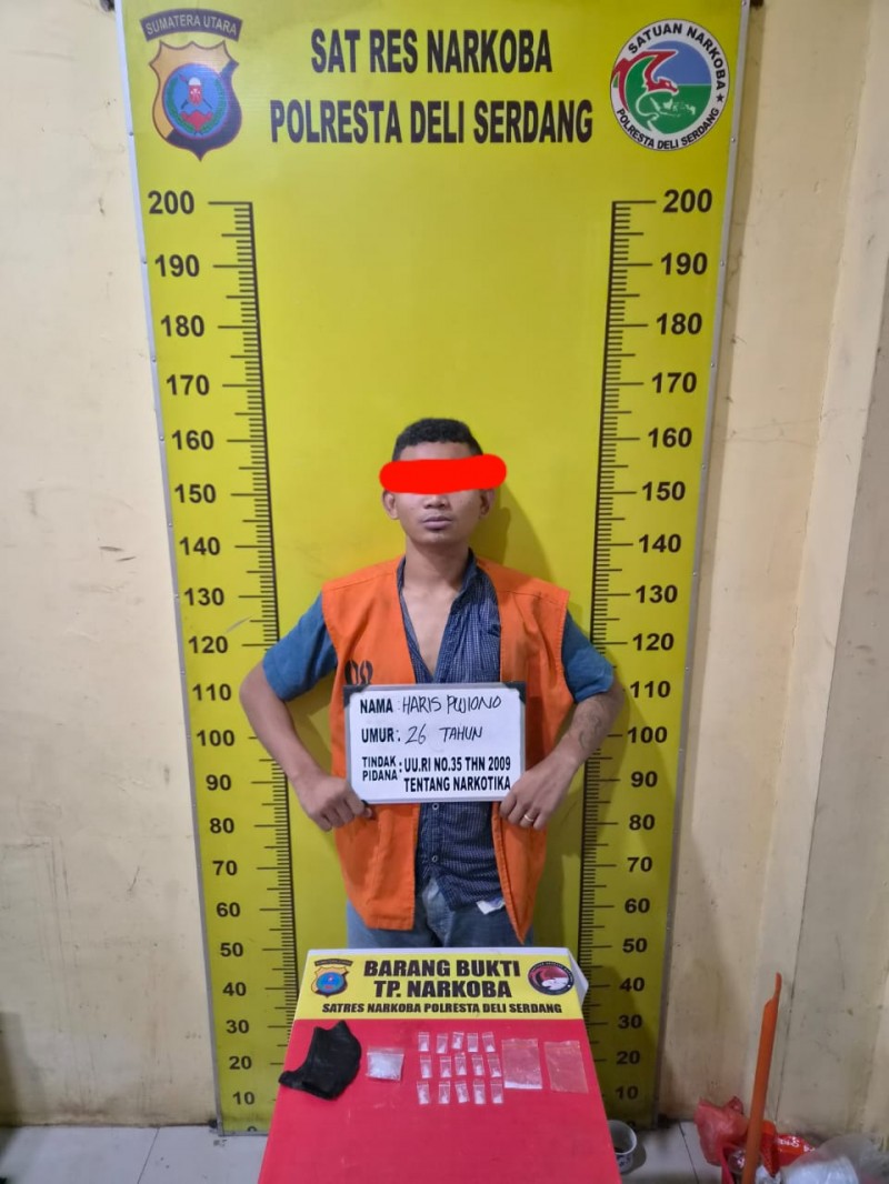 Warga Percut Sei Tuan Gagal Edarkan Sabu di Lubuk Pakam