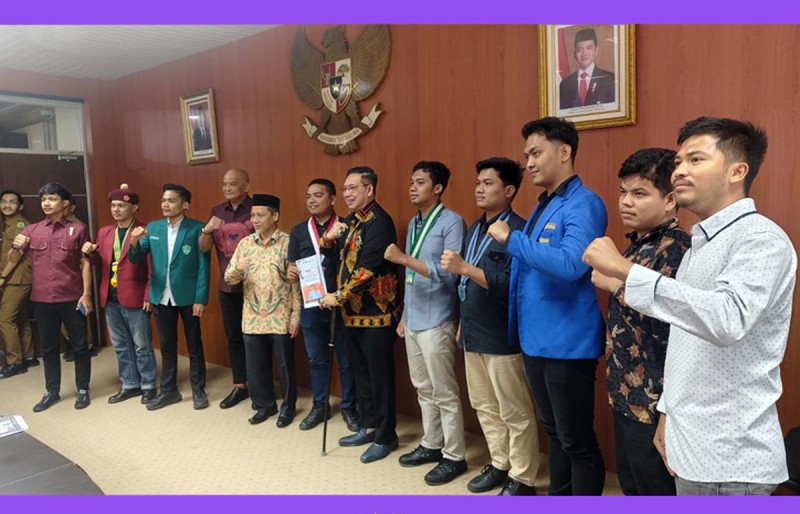 Ketua DPRD Medan Terima Aspirasi Cipayung Plus, Mahasiswa Soroti MBG hingga Kenaikan BBM Non-Subsidi