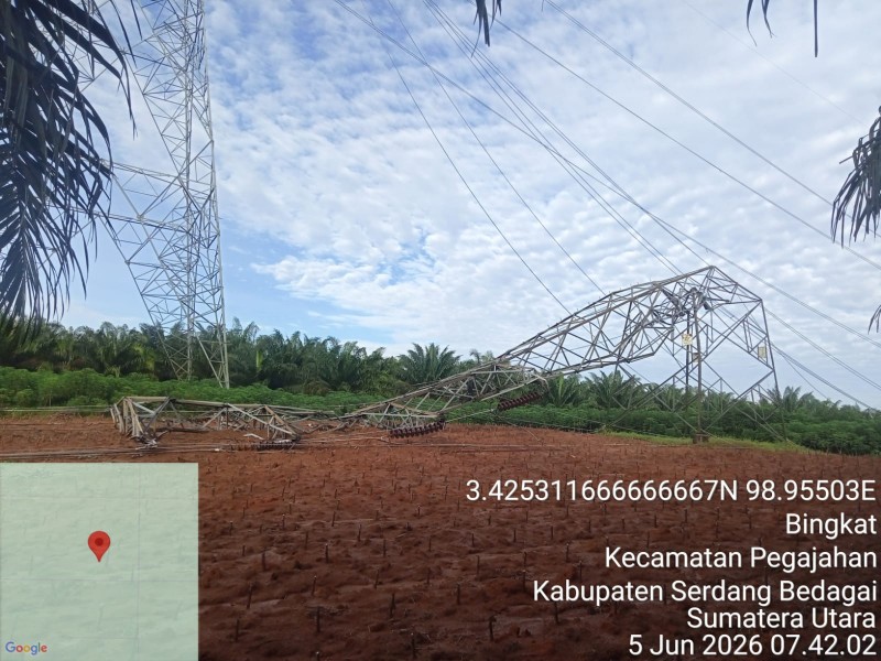 Belasan Tower SUTET dan SUTT di Sumut Rusak Hingga Picu Pemadaman,  Audit Anggaran Manajemen Care 4 Asset PLN
