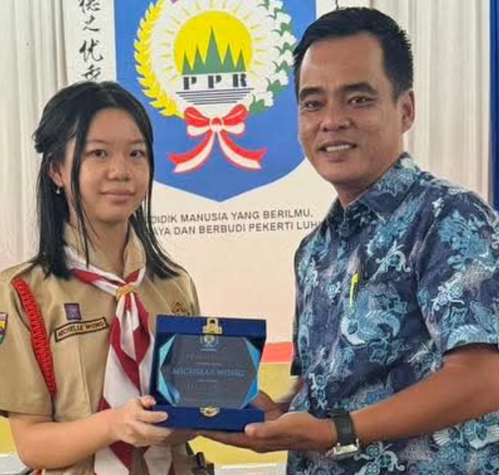 Michelle Wong Raih Nilai Akademis Sempurna Dengan Menyabet Peringkat Juara Umum
