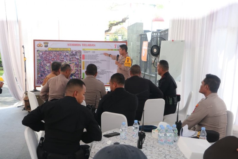 Polda Sumut Kerahkan Pengamanan Terpadu pada ASEAN U-19 di Stadion Teladan Medan