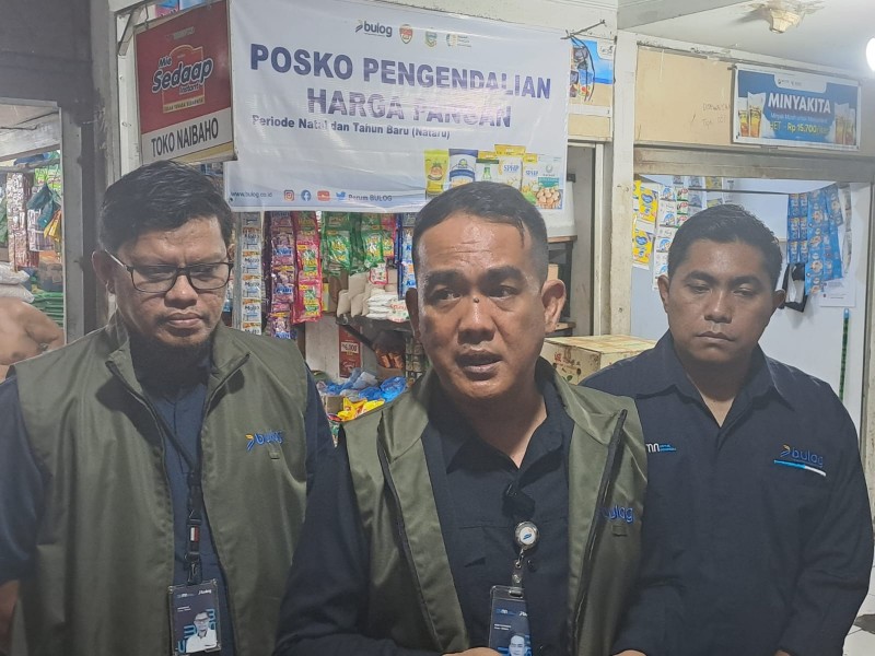 Pimwil Bulog Sumut Sidak Pasar Sukaramai, Beras SPHP dan Minyakita Tersedia, Harga Stabil