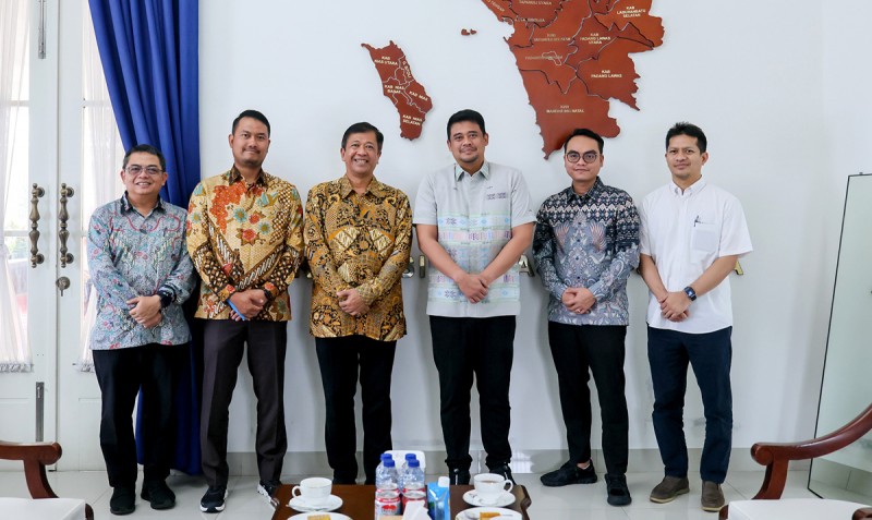 Bertemu dengan Jajaran Danareksa, Bobby Nasution Pastikan Sumut Berkomitmen untuk Pengembangan Industri dan Ekonomi