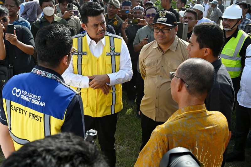 Bobby Nasution Pastikan Perbaikan Jalan Perintis Kemerdekaan,  Pelaku UMKM Galang Optimistis Ekonomi Bangkit