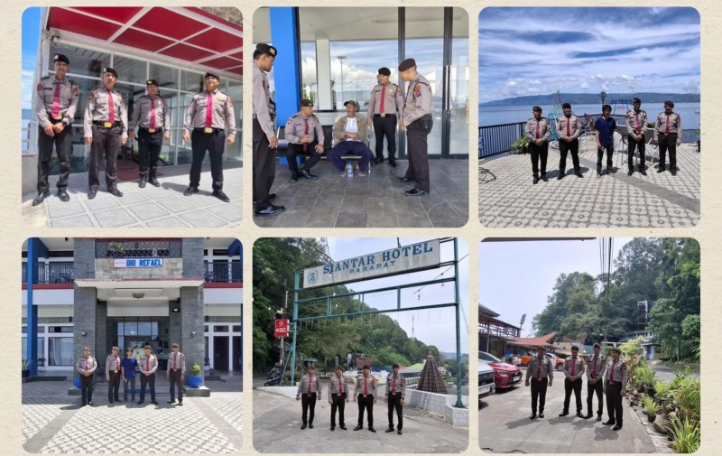 Aipda Roland Personel Sat Pam Obvit Polres Simalungun Paparkan Pengamanan Objek Vital dan Destinasi Wisata, Situasi Aman dan Kondusif