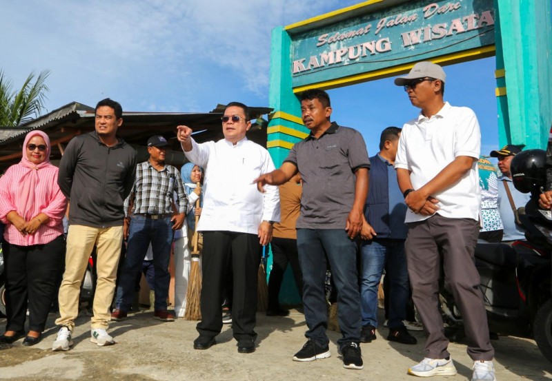 Wesly Silalahi Bersama OPD Gelar Jumpa Berlian di Sibatu-batu Siantar