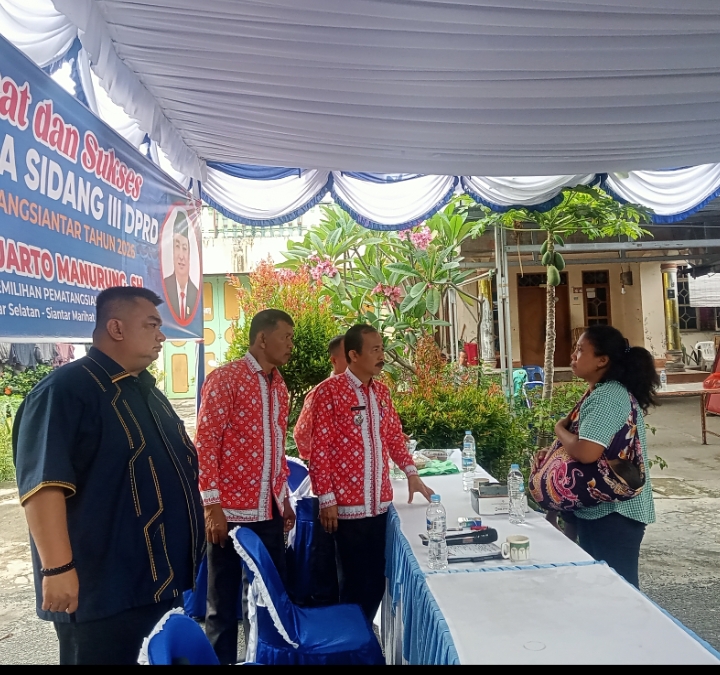 Ketua Komisi I DPRD, Robin Manurung SH Tampung Aspirasi Masyarakat Asuhan