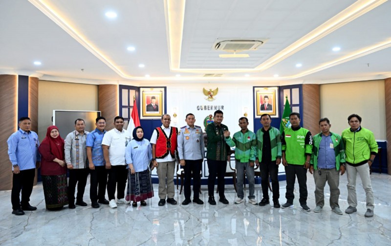 Gubernur Bobby Nasution Siap Jembatani Aspirasi Ojol ke DPR RI Asal Sumut