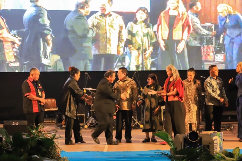 Wesly Silalahi Apresiasi Konser Bertabur Bintang DPD PASU Sumut di Nomesen