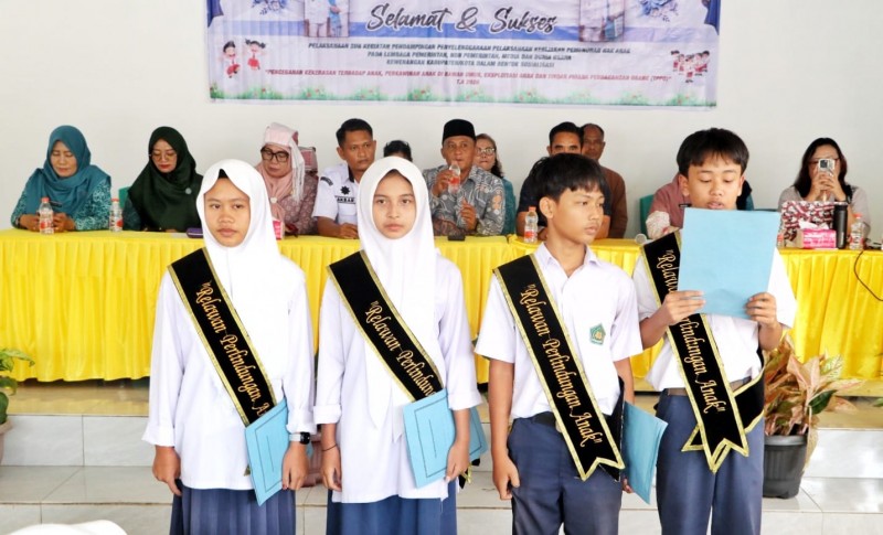 Pemkab Simalungun Sosialisasi Pemenuhan Hak Anak dan Deklarasi Relawan Perlindungan Anak