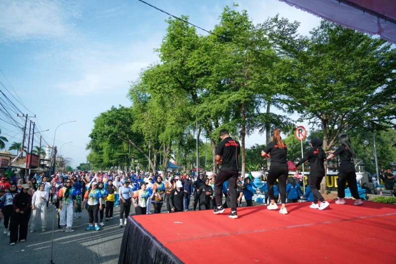Car Free Day Lubuk Pakam Hadirkan Layanan Publik, UMKM, dan Ruang Kreativitas Warga