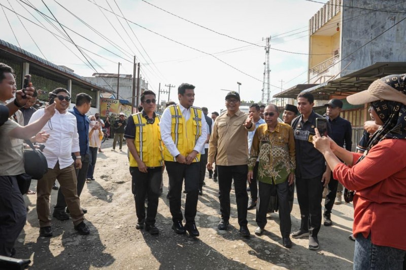Bobby dan Bupati Deli Serdang Bergerak, Jalan Galang Diperbaiki dan Tambang Ilegal Ditertibkan