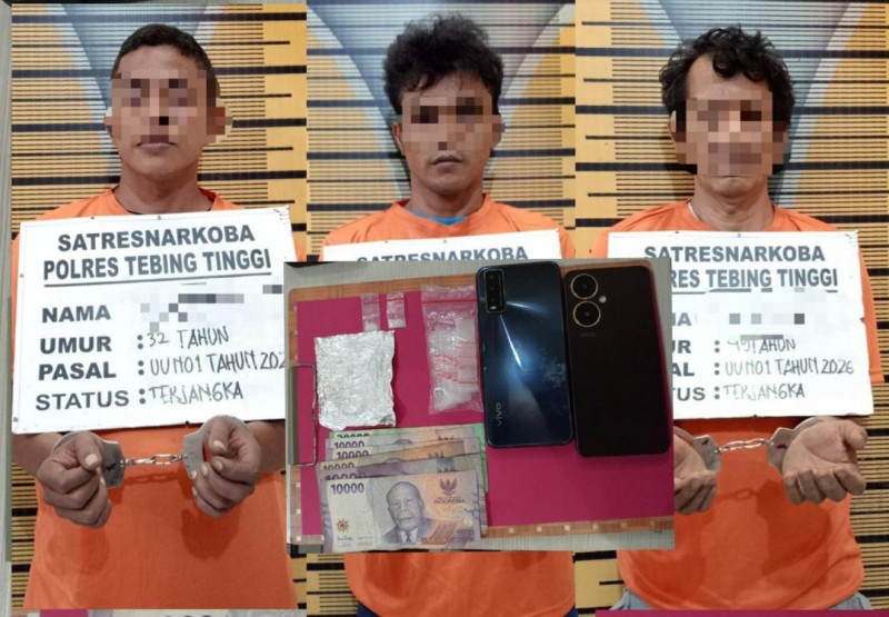 Tiga  Residivis Digulung Polisi