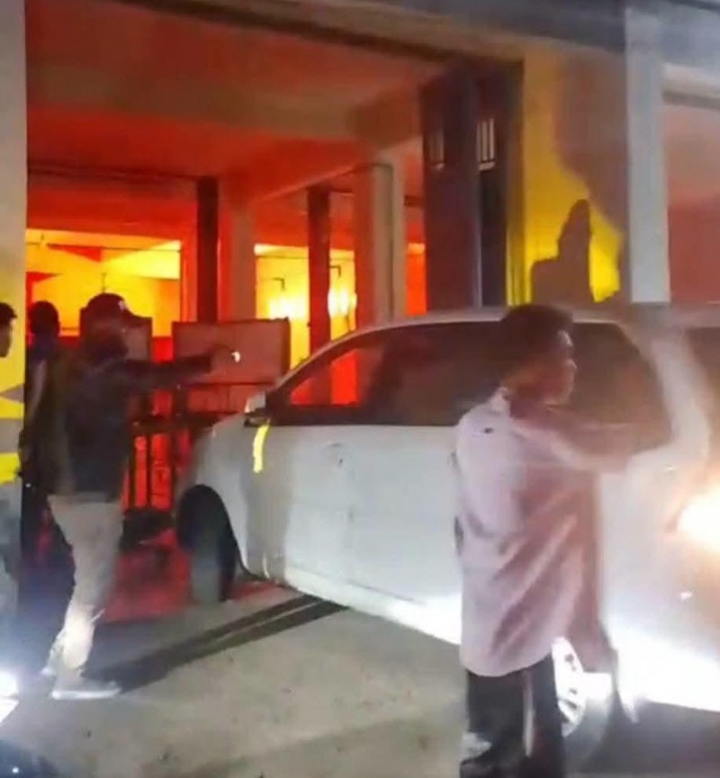Api " Berkobar" di Bangunan Sekolah Tarbiyah  Islamiyah Di Hamparan Perak