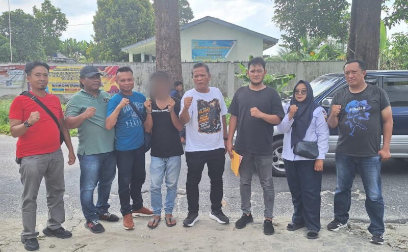 Polsek Gunung Malela Selamatkan Korban Kekerasan Dan Ringkus Pelaku