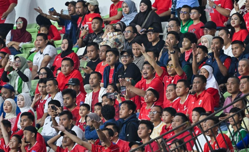 Kegembiraan Masyarakat Sumut Lengkap, Menang Lawan Vietnam, Stadion Full dan Disaksikan Joko Widodo