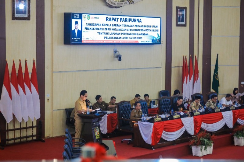 Di DPRD Medan, Rico Waas Paparkan Strategi Efisiensi APBD 2025: Tanpa Utang, Fokus Banjir dan Digitalisasi PAD