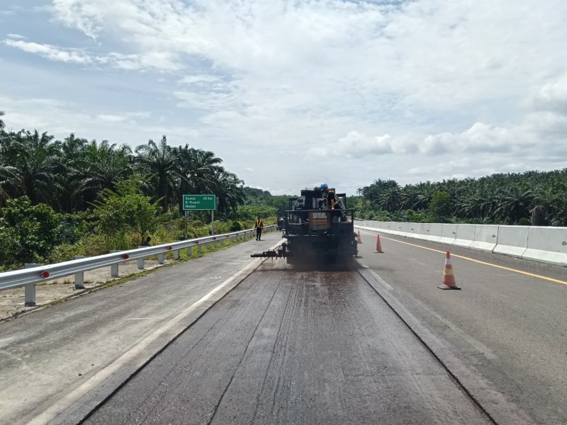 Infrastruktur JTTS Permai Terjaga, Hutama Karya Beri Kenyamanan Bagi Pengendara