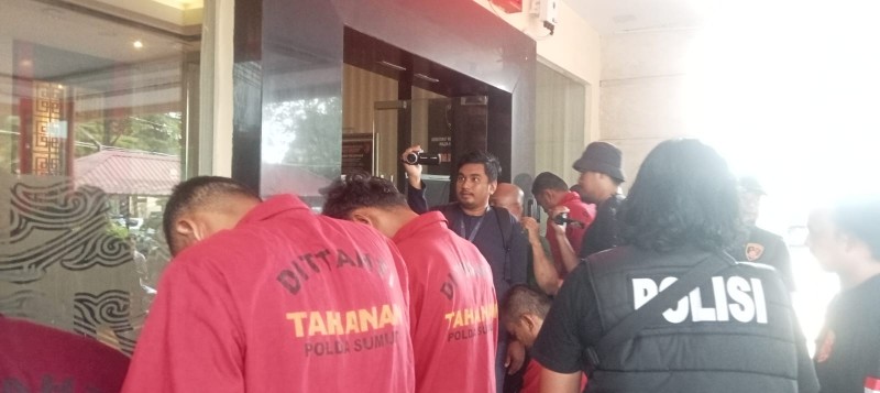 Tujuh Begal Sadis Ditangkap Polda Sumut, Kerap Beraksi di Tempat Sepi