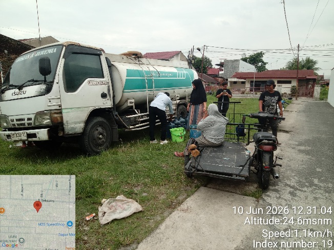 Gerak Cepat Pemko Medan di Amplas: Air Kini Sudah Hidup, Warga Apresiasi Bantuan Kemarin