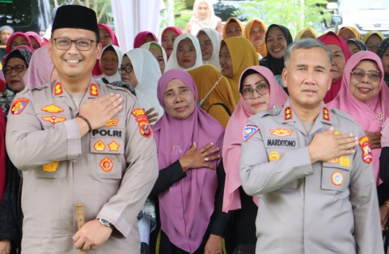 Kapolres Langkat Bersama Kakorbinmas Polri Dialog Kamtibmas