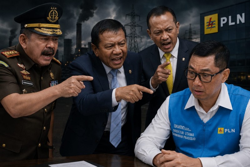Menteri ESDM, BIN dan Kejagung Harus Serius Selidiki Stok Batubara PLN, "Awas, Dirut PLN Itu Licik!"*