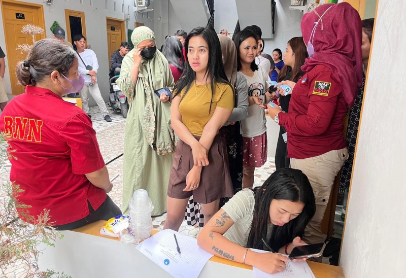 BNN Binjai Razia Kos-kosan, 4 Penghuni Positif Narkoba