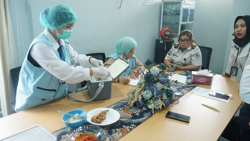 Lapas Kelas I Medan Laksanakan Uji Laboratorium Makanan dan Air
