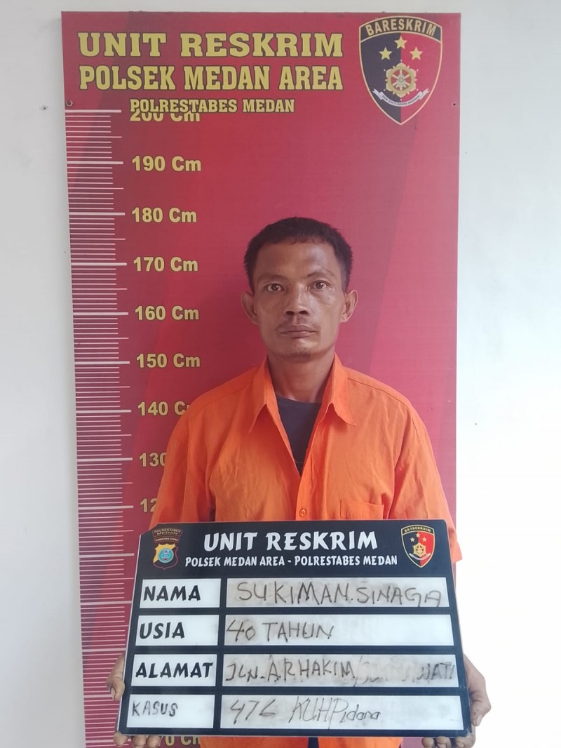 Polsek Medan Area Ungkap Maling Besi di Yuki AR Hakim
