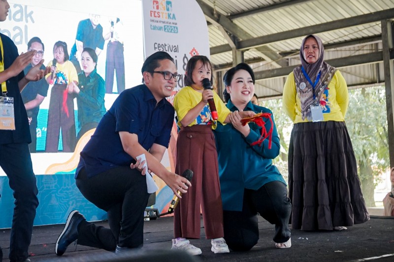 Keberanian Kiran Mencuri Hati di Hari Anak Nasional, Rico Waas Beri Ruang untuk Semua Anak