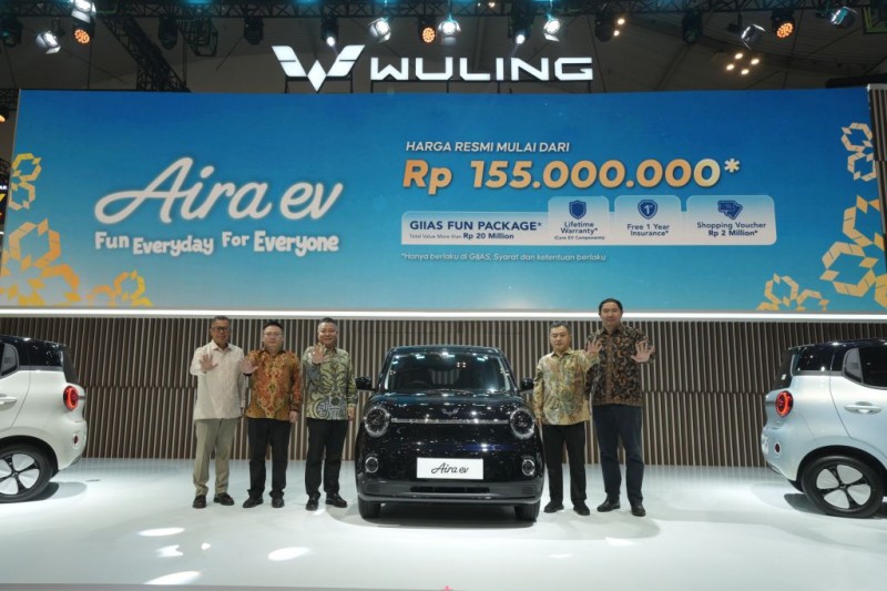 Wuling Aira EV Meluncur di GIIAS 2026, City Car Listrik dengan Sentuhan Neo Klasik