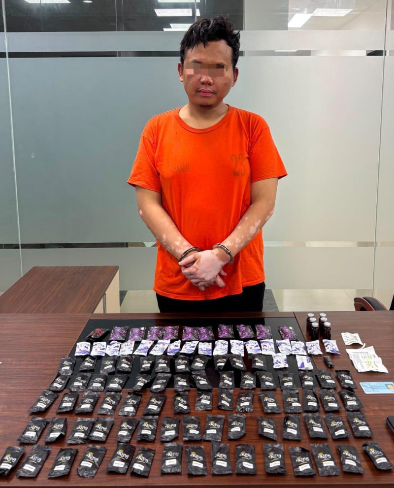 101 Bungkus Liquid Pod Getar Gagal Dikirim ke Jakarta